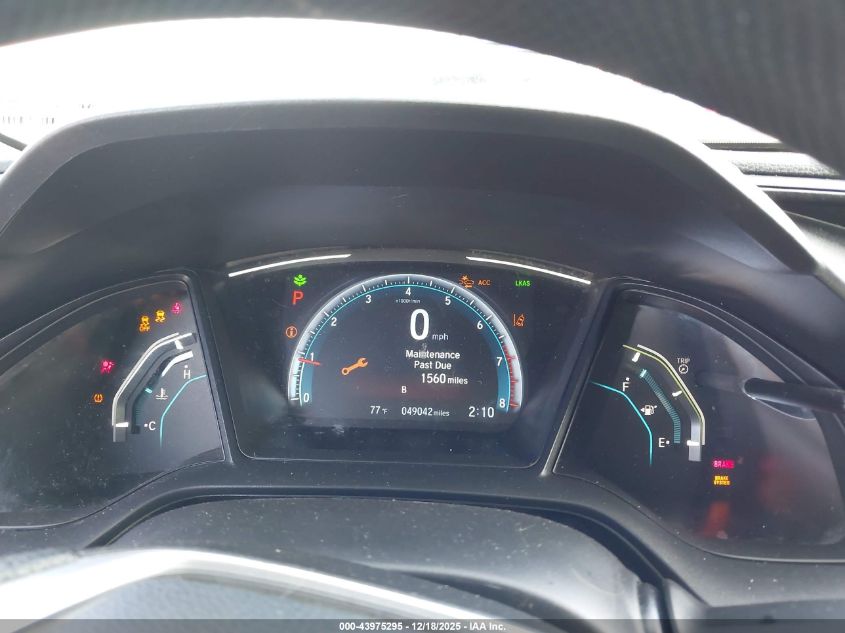 2020 Honda Civic Lx VIN: 19XFC2F65LE214874 Lot: 43975295