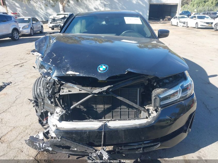2022 BMW 530E VIN: WBA13AG09NCK93830 Lot: 43975301