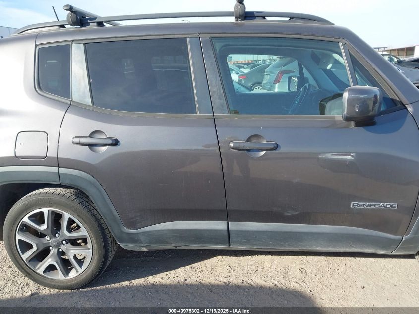 2018 Jeep Renegade Latitude Fwd VIN: ZACCJABB6JPG90766 Lot: 43975302