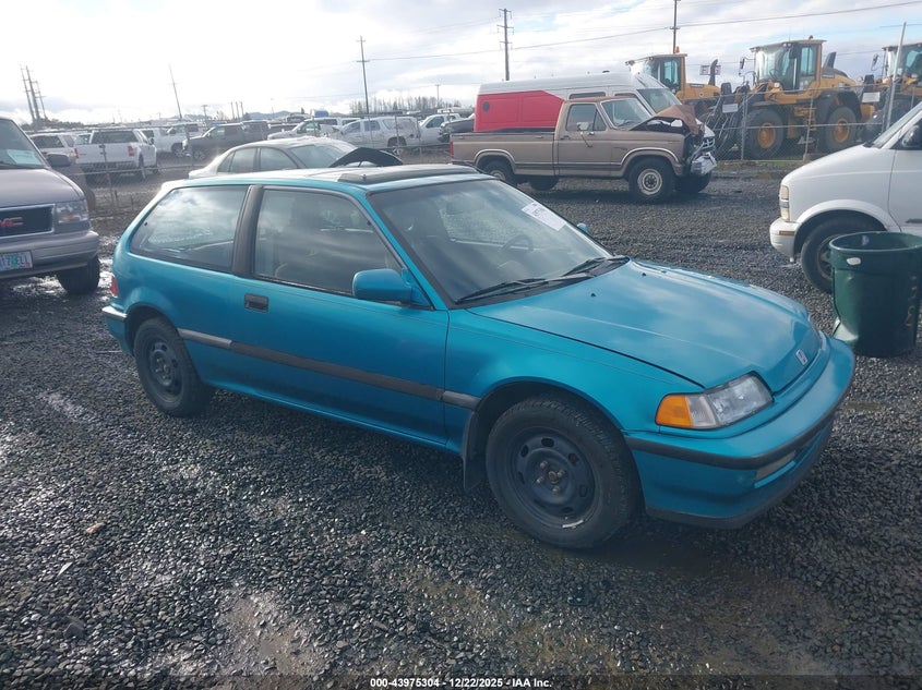 2HGED7367MH586816 1991 Honda Civic Si auction photo 1