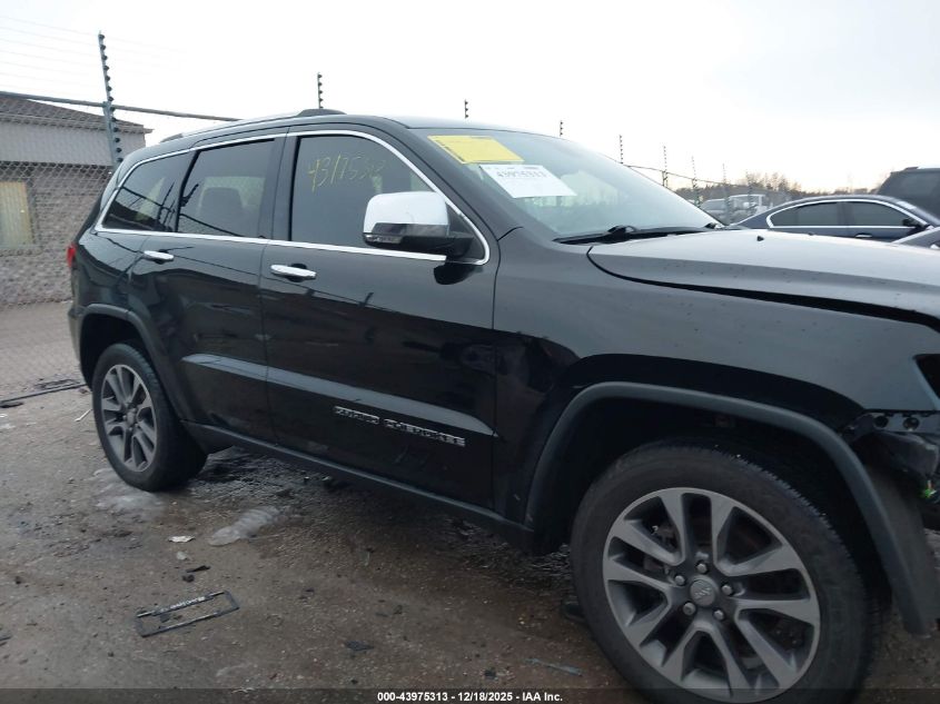 2018 Jeep Grand Cherokee Limited 4X4 VIN: 1C4RJFBG2JC336718 Lot: 43975313