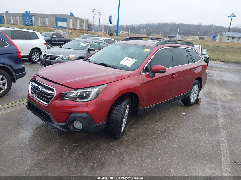 4S4BSAHC7K3228064 2019 Subaru Outback 2.5I Premium auction photo 1