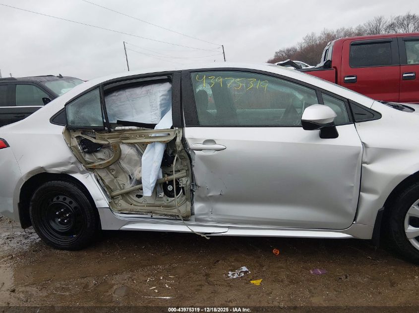 2021 Toyota Corolla Le VIN: 5YFEPMAE1MP263242 Lot: 43975319