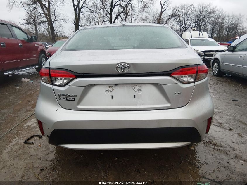 2021 Toyota Corolla Le VIN: 5YFEPMAE1MP263242 Lot: 43975319