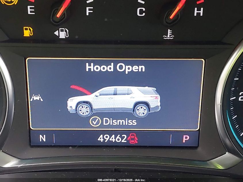 2023 Chevrolet Traverse Fwd Lt Leather VIN: 1GNERHKW7PJ207654 Lot: 43975321