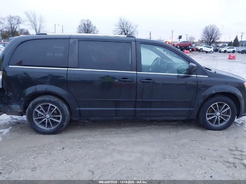 2017 Dodge Grand Caravan Sxt VIN: 2C4RDGCG5HR731604 Lot: 43975326