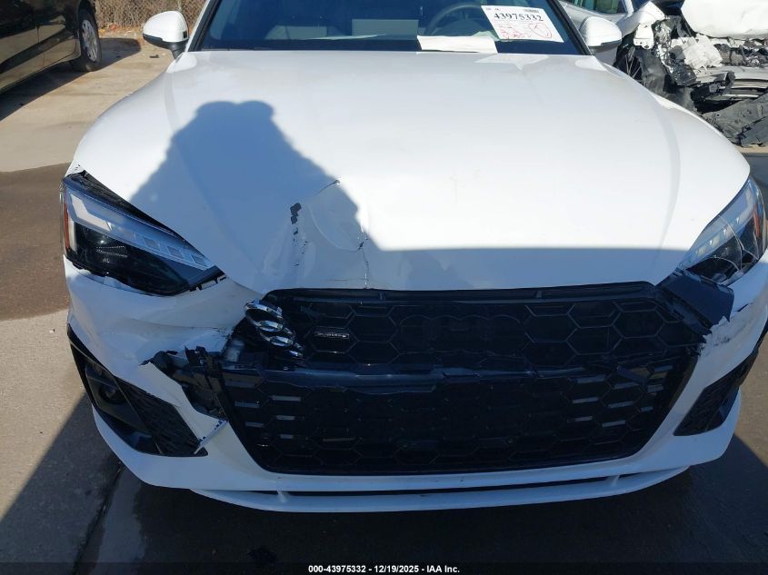 2025 Audi A5 Sportback Premium 45 Tfsi S Line Quattro S Tronic VIN: WAUDACF55SA006261 Lot: 43975332