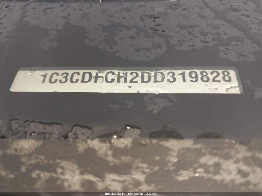 2013 Dodge Dart Limited VIN: 1C3CDFCH2DD319828 Lot: 43975341