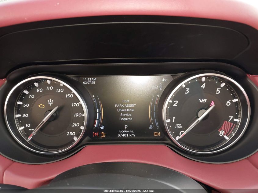 2022 Maserati Levante Trofeo VIN: ZN661ZUT0NX381202 Lot: 43975346