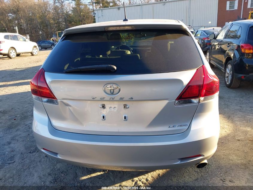 2013 Toyota Venza Le VIN: 4T3BA3BB5DU043725 Lot: 43975347