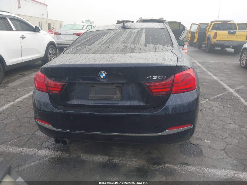 2018 BMW 430I VIN: WBA4W3C5XJAC97444 Lot: 43975349