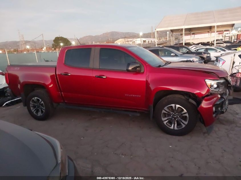 2021 Chevrolet Colorado 2Wd Short Box Z71 VIN: 1GCGSDEN4M1232928 Lot: 43975365