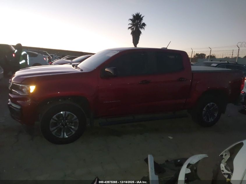 2021 Chevrolet Colorado 2Wd Short Box Z71 VIN: 1GCGSDEN4M1232928 Lot: 43975365