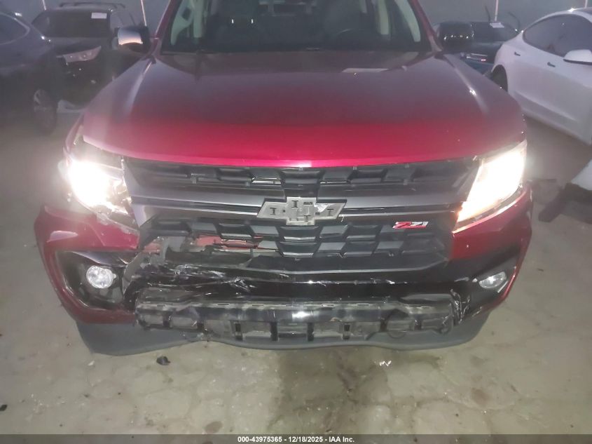 2021 Chevrolet Colorado 2Wd Short Box Z71 VIN: 1GCGSDEN4M1232928 Lot: 43975365