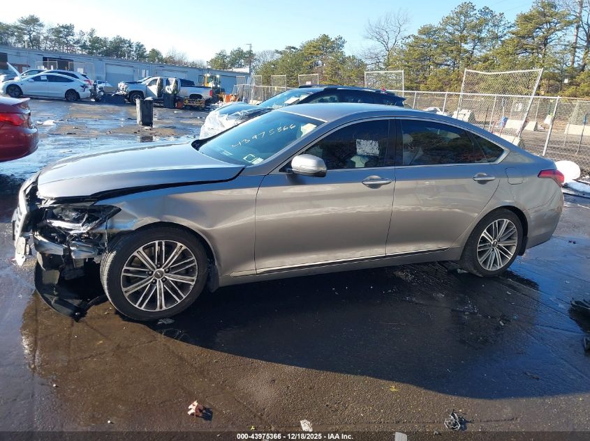 2020 Genesis G80 3.8 Awd VIN: KMTFN4JE1LU337997 Lot: 43975366