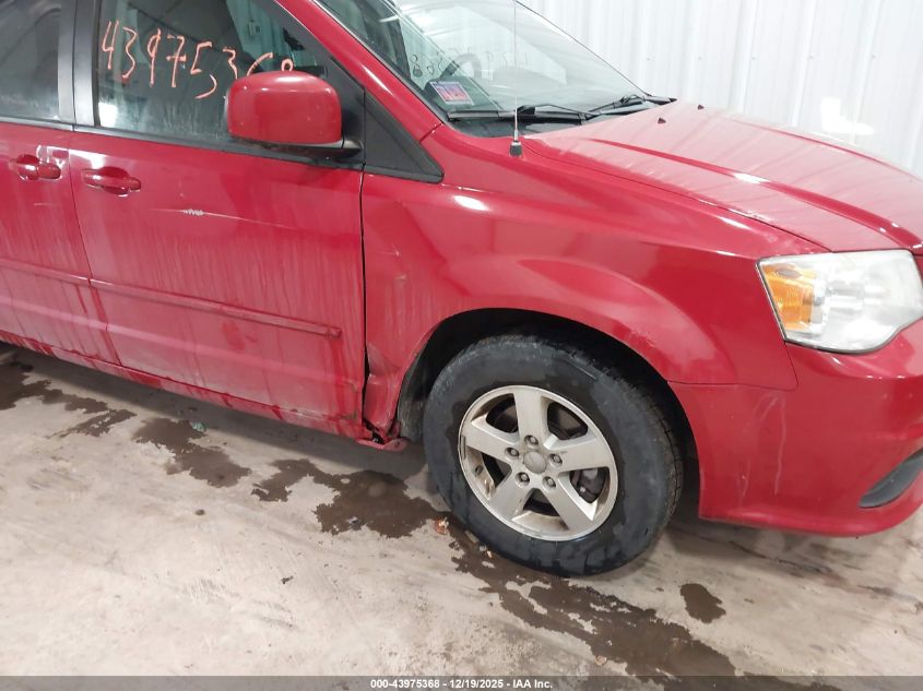 2012 Dodge Grand Caravan Sxt VIN: 2C4RDGCG2CR209764 Lot: 43975368