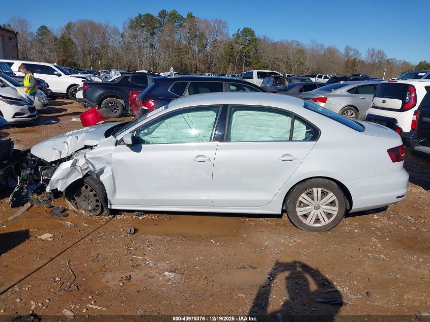 2017 Volkswagen Jetta 1.4T S VIN: 3VW2B7AJ7HM405720 Lot: 43975376