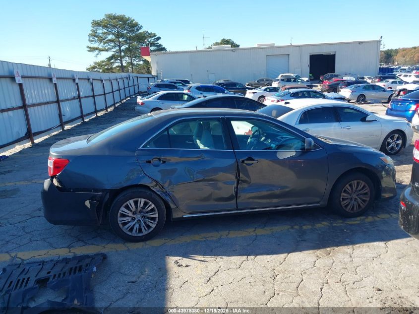 2012 Toyota Camry Le VIN: 4T1BF1FK9CU030760 Lot: 43975380