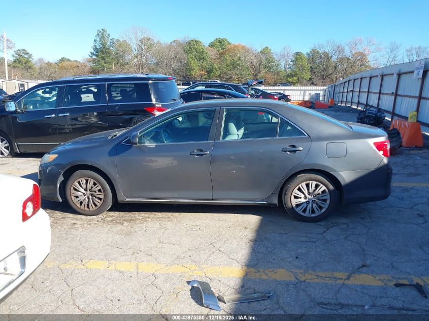 2012 Toyota Camry Le VIN: 4T1BF1FK9CU030760 Lot: 43975380