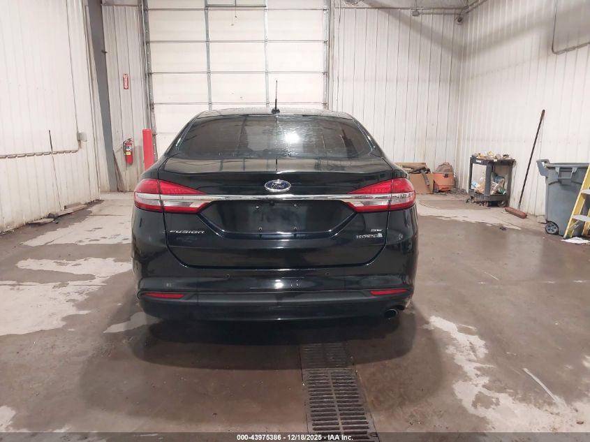 2017 Ford Fusion Hybrid Se VIN: 3FA6P0LU5HR242028 Lot: 43975386