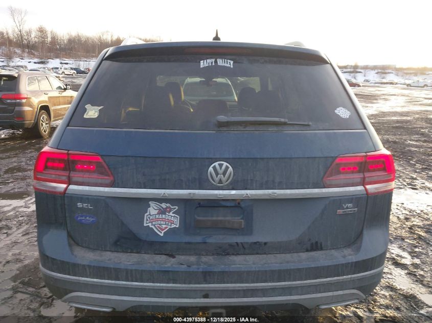 2019 Volkswagen Atlas 3.6L V6 Sel VIN: 1V2MR2CAXKC581093 Lot: 43975388