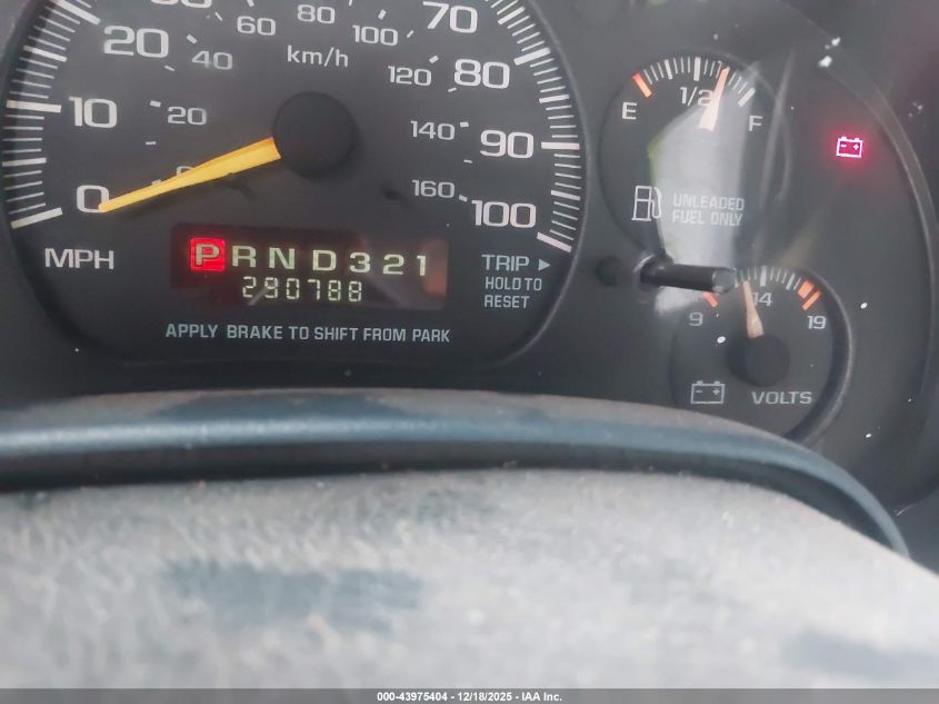 2000 Chevrolet Astro VIN: 1GCDM19W2YB171013 Lot: 43975404