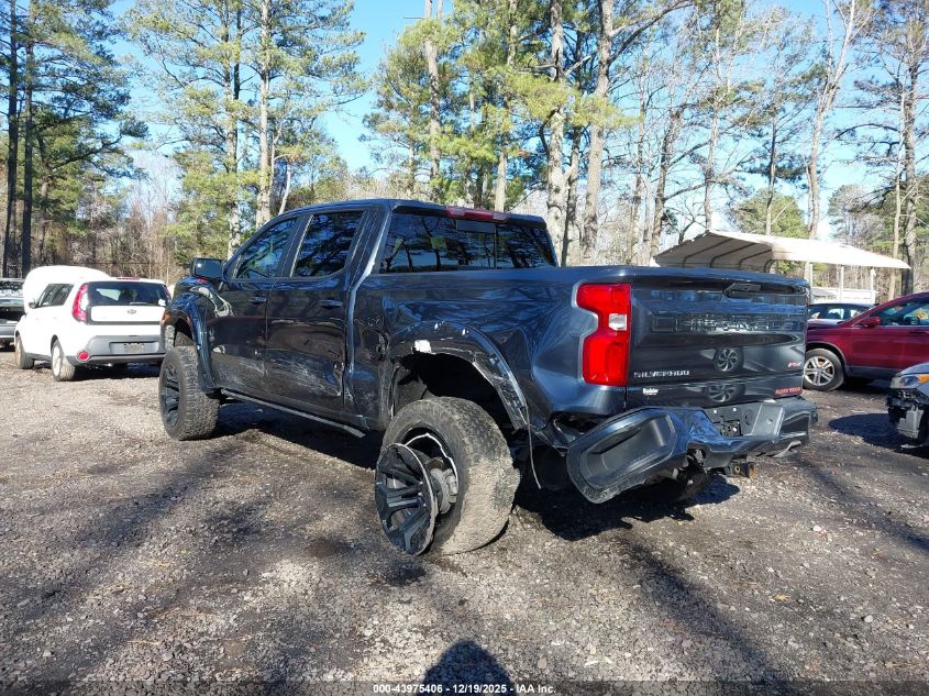 2021 Chevrolet Silverado 1500 4Wd Short Bed Rst VIN: 1GCUYEEL9MZ380435 Lot: 43975406