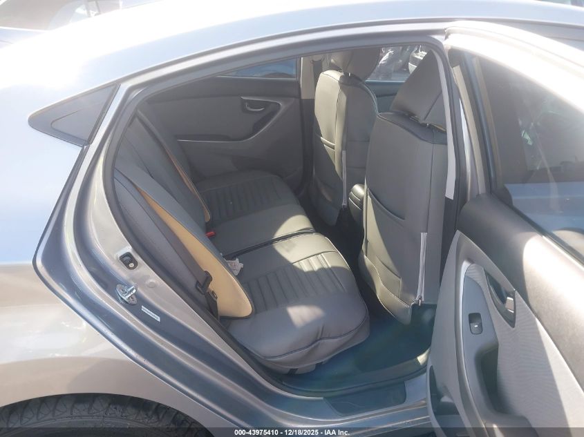 2013 Hyundai Elantra Gls/Limited VIN: KMHDH4AE3DU491282 Lot: 43975410