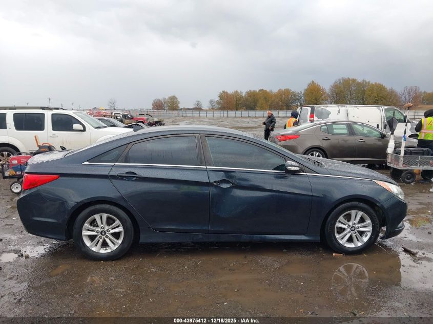 2014 Hyundai Sonata Gls VIN: 5NPEB4AC8EH837041 Lot: 43975412