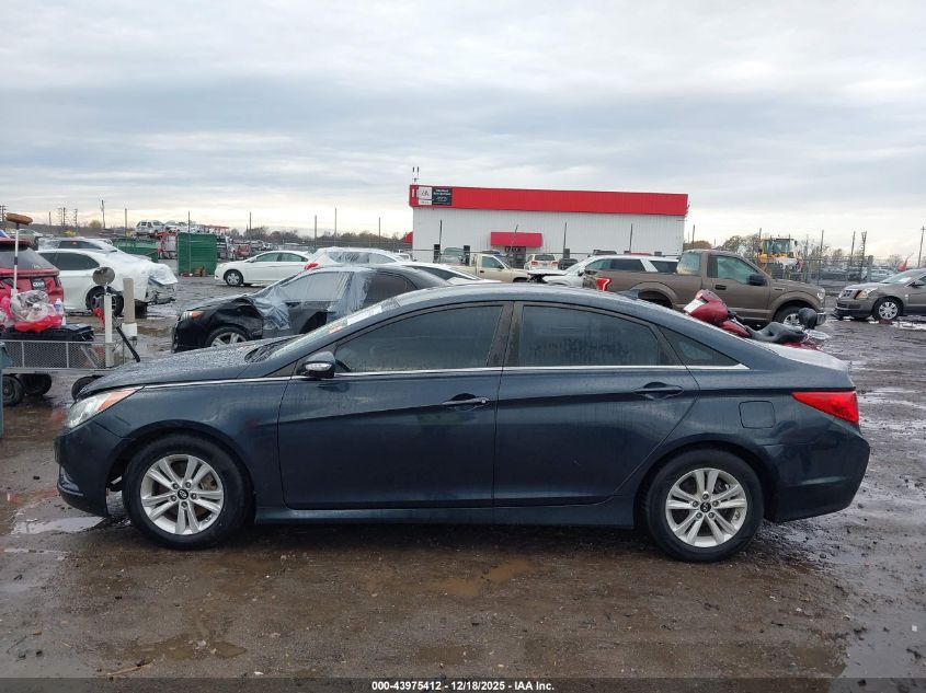 2014 Hyundai Sonata Gls VIN: 5NPEB4AC8EH837041 Lot: 43975412