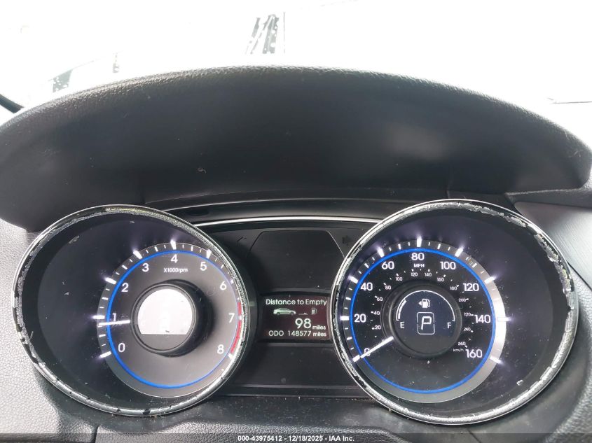 2014 Hyundai Sonata Gls VIN: 5NPEB4AC8EH837041 Lot: 43975412