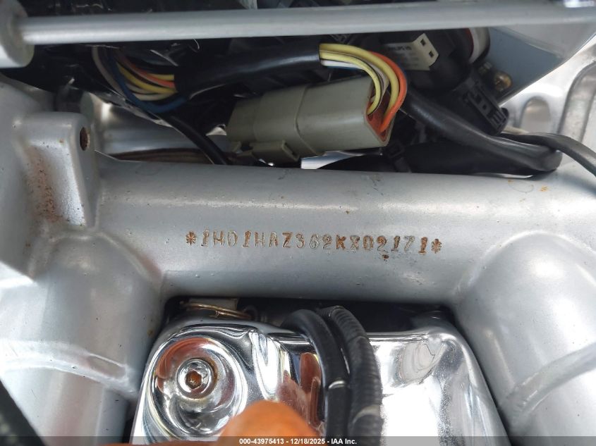 2002 Harley-Davidson Vrsca VIN: 1HD1HAZ362K802171 Lot: 43975413