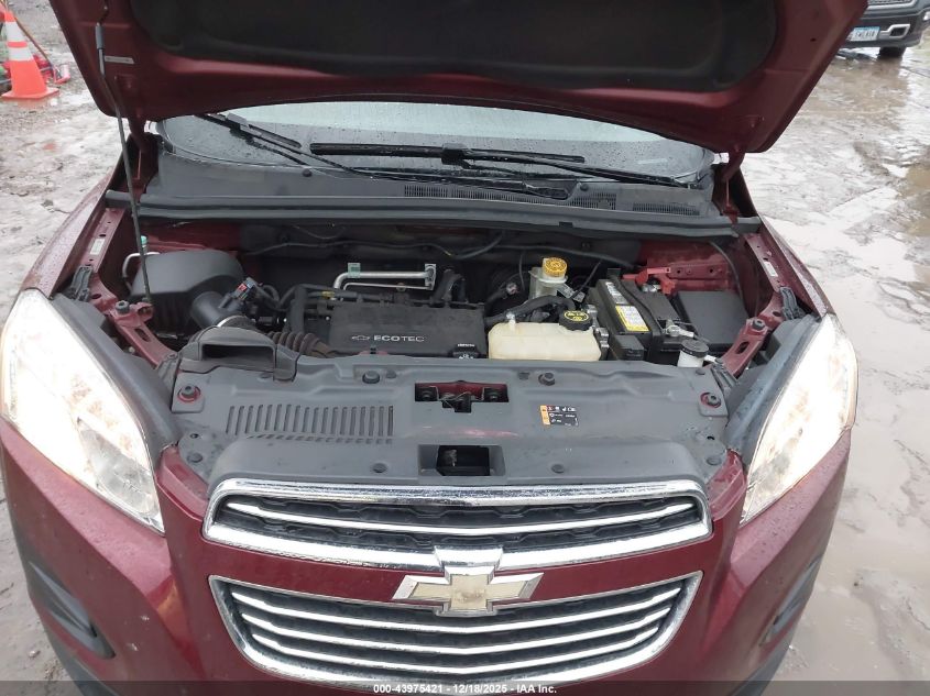 2016 Chevrolet Trax 1Ls VIN: 3GNCJKSB9GL158975 Lot: 43975421