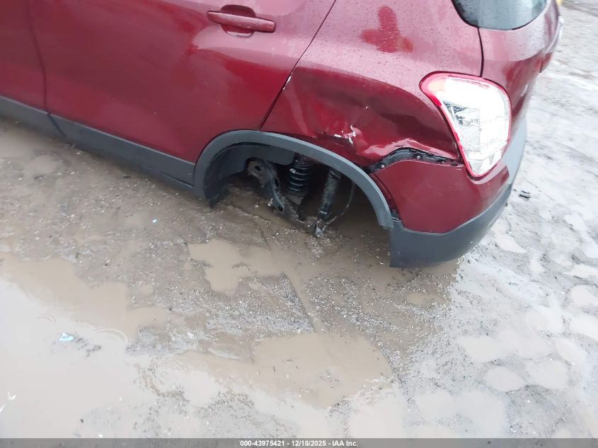 2016 Chevrolet Trax 1Ls VIN: 3GNCJKSB9GL158975 Lot: 43975421