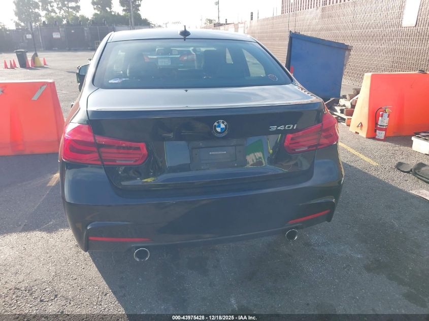2018 BMW 340I VIN: WBA8B3G55JNV01242 Lot: 43975428