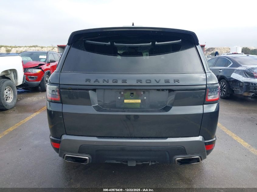 2020 Land Rover Range Rover Sport Hse Mhev VIN: SALWR2SU1LA889975 Lot: 43975439