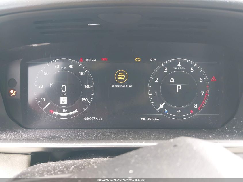 2020 Land Rover Range Rover Sport Hse Mhev VIN: SALWR2SU1LA889975 Lot: 43975439