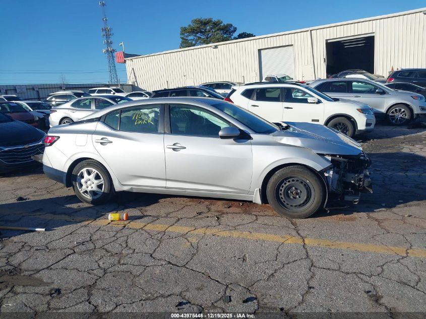 2021 Nissan Sentra S Xtronic Cvt VIN: 3N1AB8BVXMY322195 Lot: 43975446