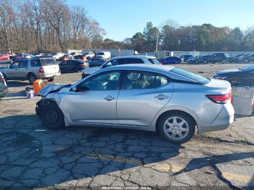 2021 Nissan Sentra S Xtronic Cvt VIN: 3N1AB8BVXMY322195 Lot: 43975446