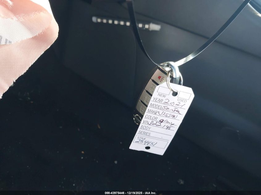 2021 Nissan Sentra S Xtronic Cvt VIN: 3N1AB8BVXMY322195 Lot: 43975446