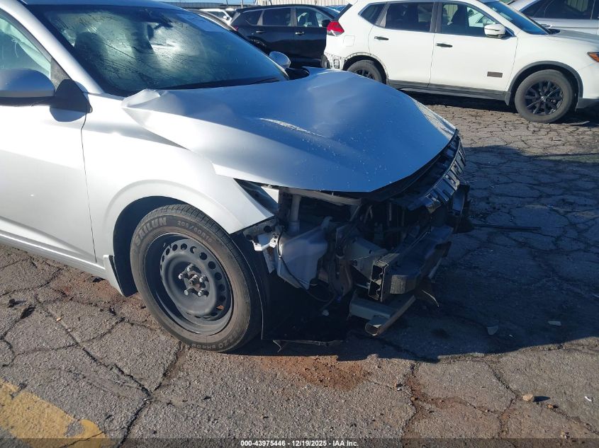 2021 Nissan Sentra S Xtronic Cvt VIN: 3N1AB8BVXMY322195 Lot: 43975446