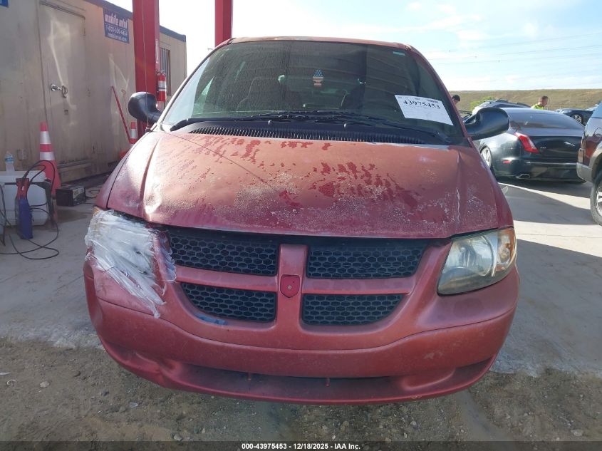 2003 Dodge Caravan Se VIN: 1D4GP25343B197453 Lot: 43975453