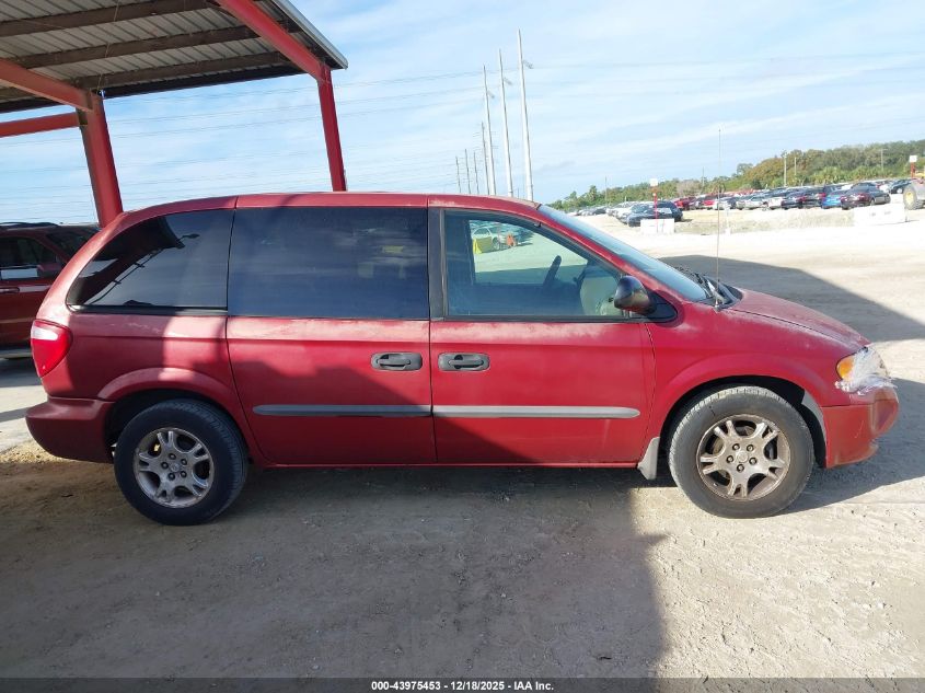 2003 Dodge Caravan Se VIN: 1D4GP25343B197453 Lot: 43975453