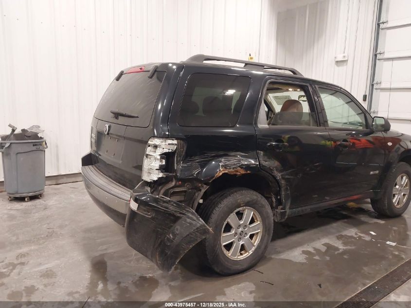 2008 Mercury Mariner I4 VIN: 4M2CU81Z18KJ49749 Lot: 43975457