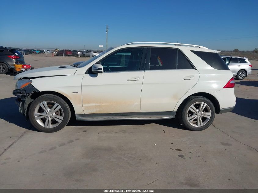 2012 Mercedes-Benz Ml 350 4Matic VIN: 4JGDA5HB1CA023900 Lot: 43975463