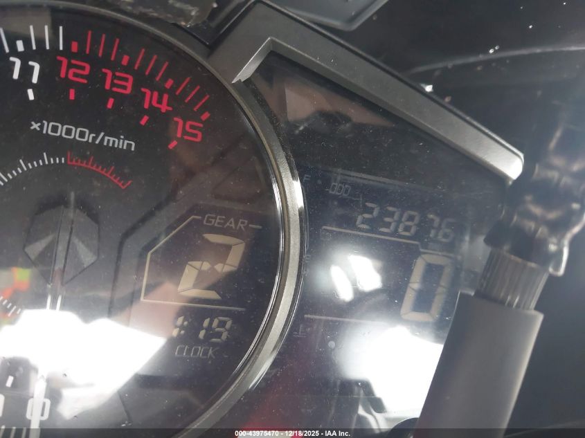 2019 Kawasaki Ex400 VIN: JKAEXKG16KDA32410 Lot: 43975470