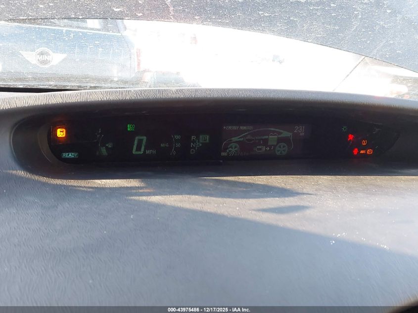 2011 Toyota Prius Four VIN: JTDKN3DU9B5365582 Lot: 43975486