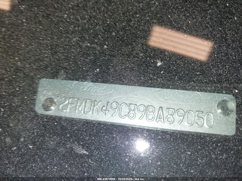 2009 Ford Edge Limited VIN: 2FMDK49C89BA89050 Lot: 43975509