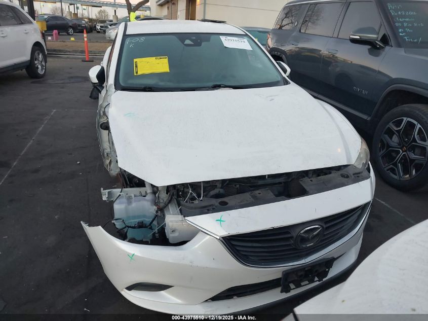 2017 Mazda Mazda6 Touring VIN: JM1GL1V56H1155187 Lot: 43975510