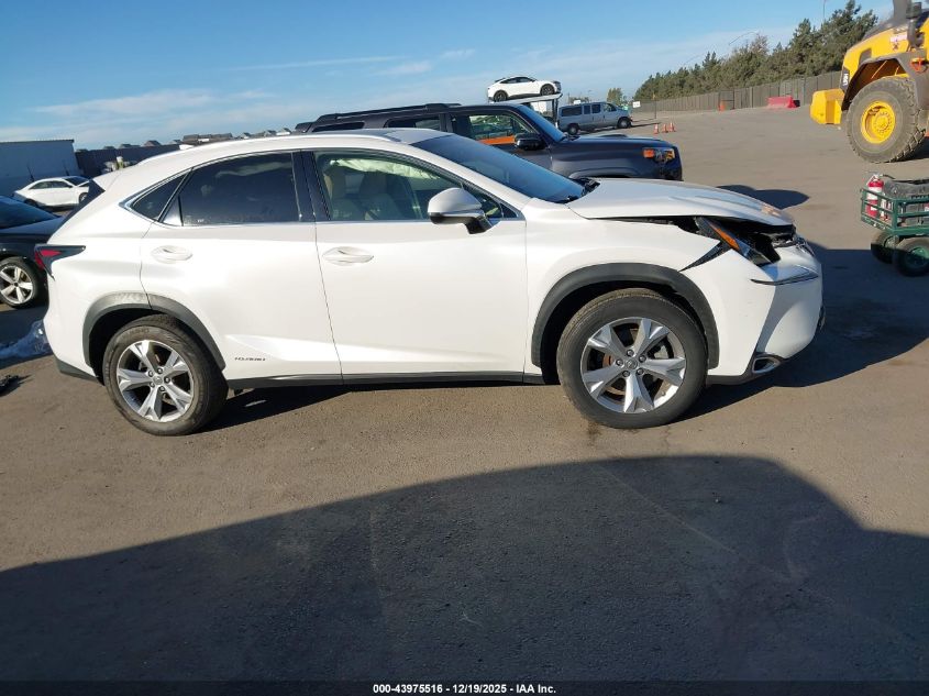 2017 Lexus Nx 300H VIN: JTJBJRBZ0H2054711 Lot: 43975516